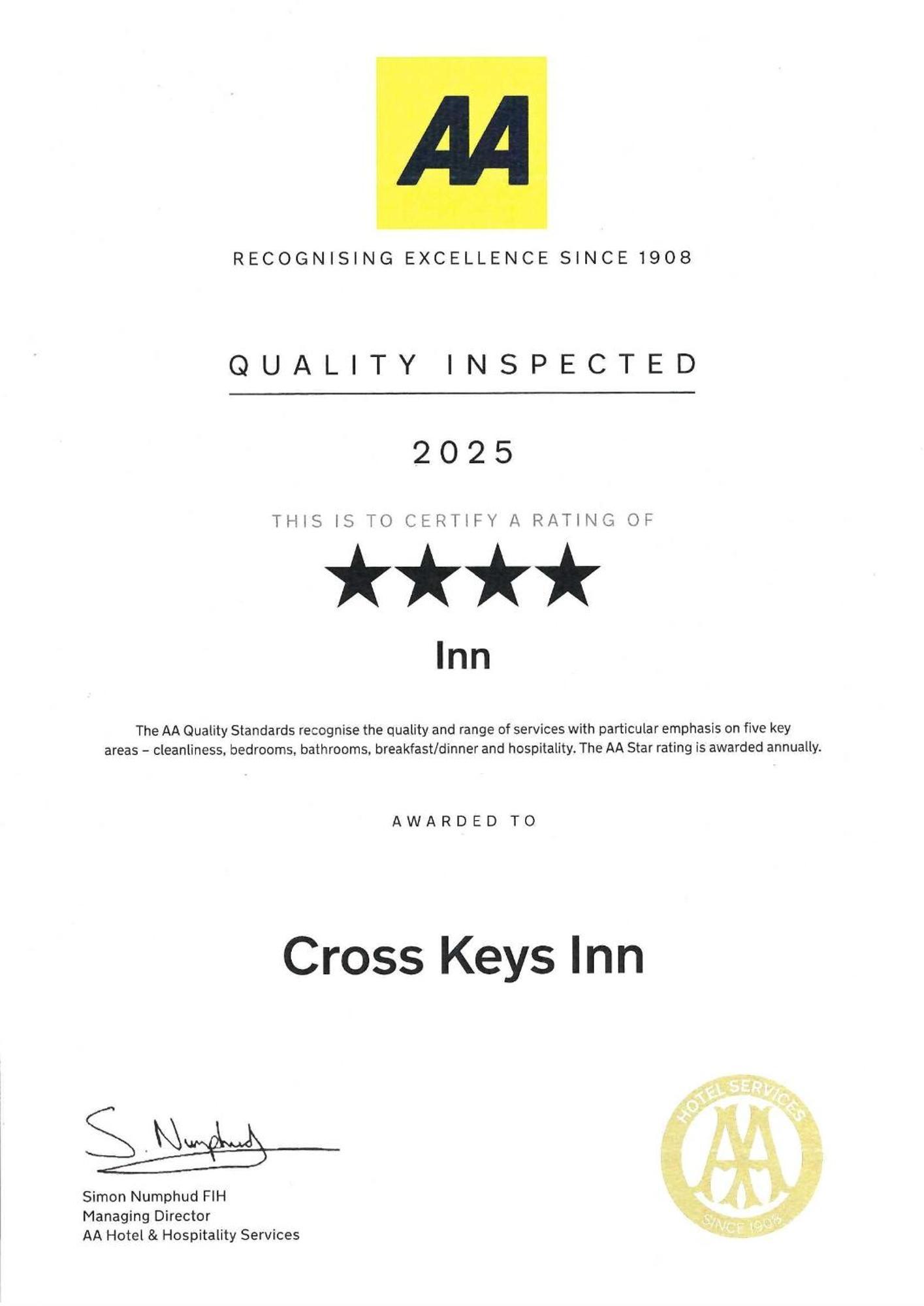 Cross Keys Inn Lydford-on-Fosse Buitenkant foto